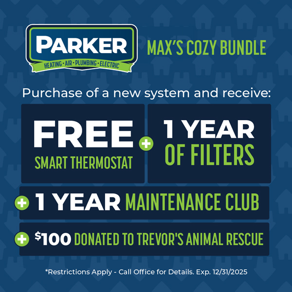Purchase of New System and Receive - Parker Heating & Air